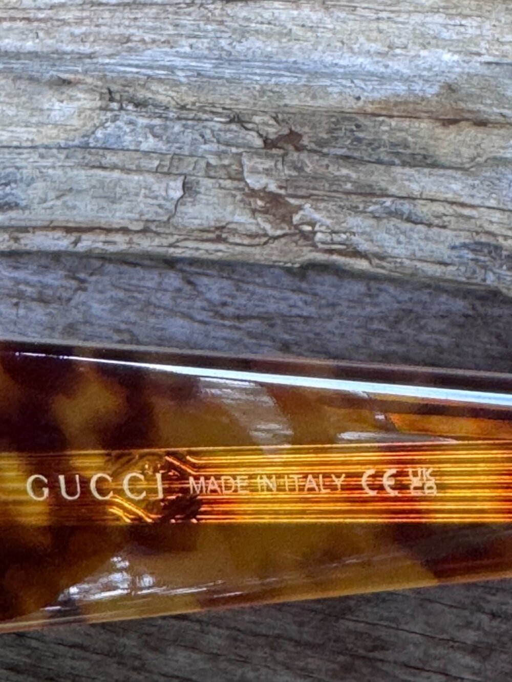 Gucci GG1917S Eyeglass Frames Women 56-21-140 Brown Tortoise Italy RX - Picture 5 of 9